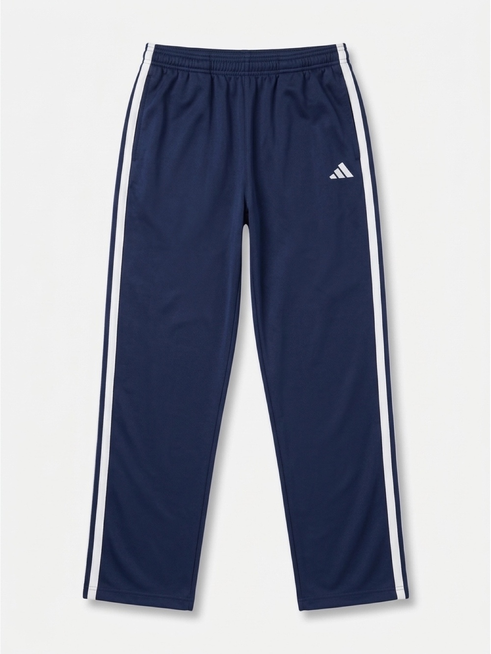 Adidas Men’s 4XL Blue White 3 Stripe Track Pants Soccer Training Athletic